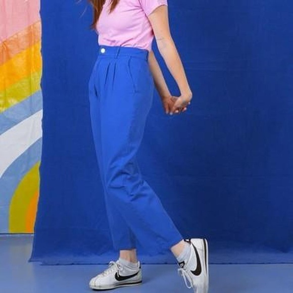 Big Bud Press Trousers 30” Women’s size Small in Cornflower Blue - Picture 1 of 8